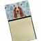 Edge Collections-3" x 3"-Multicolor-Professional Desk Sticky Note Dispenser with Watercolor Design-1 Pieces